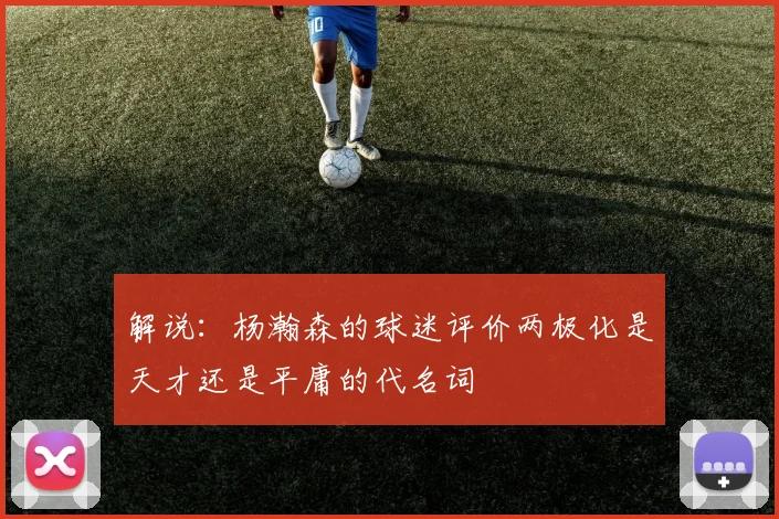 解说：杨瀚森的球迷评价两极化是天才还是平庸的代名词
